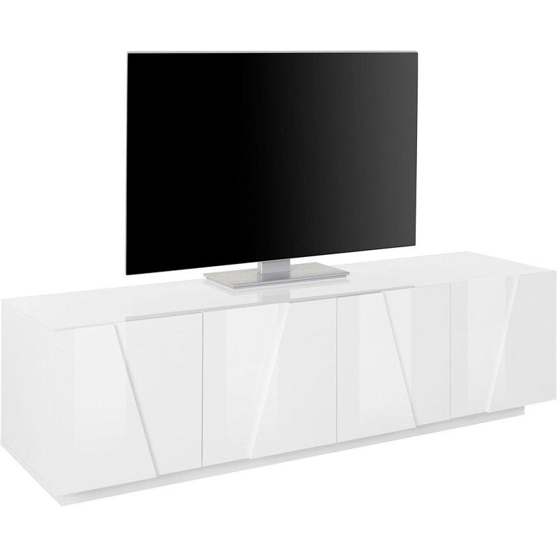 Longford TV Stand, White