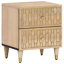 Phennicie 40cm W Solid + Manufactured Wood Bedside Table
