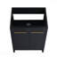 Meuble-lavabo autoportant de 24 po (sans lavabo supérieur) -Bvb09224bct