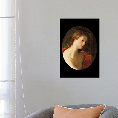 Saint John The Baptist by Elisabetta Sirani - Wrapped Canvas Print