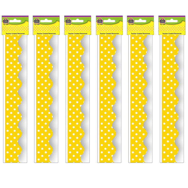 Teacher Created Resources Mini Polka Dots Border Trim | Wayfair