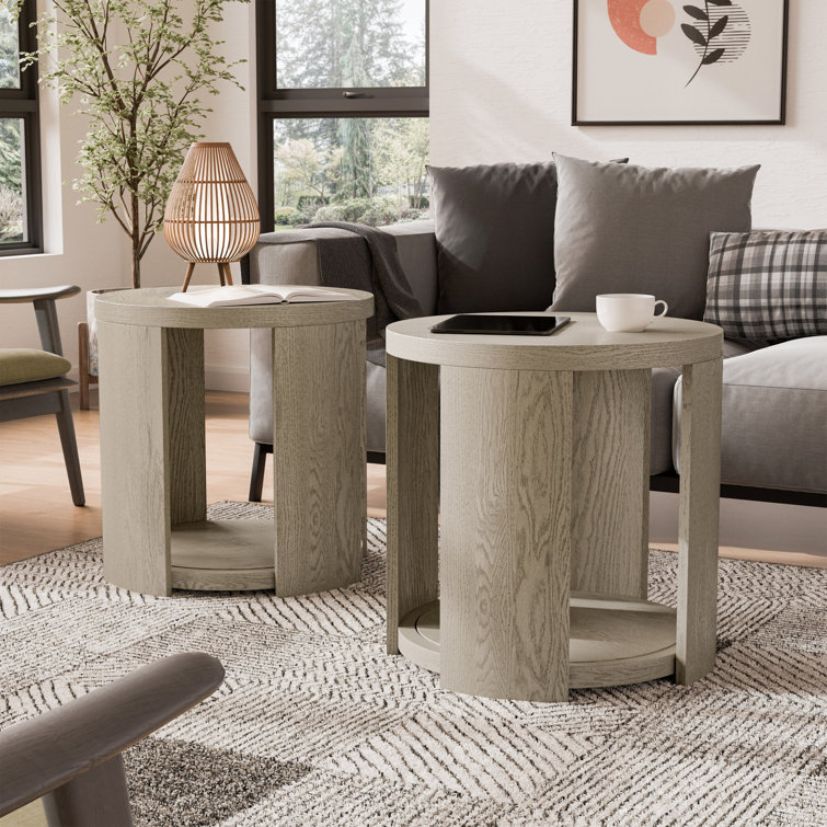 Khandis 2-Piece Set With 2 End Tables