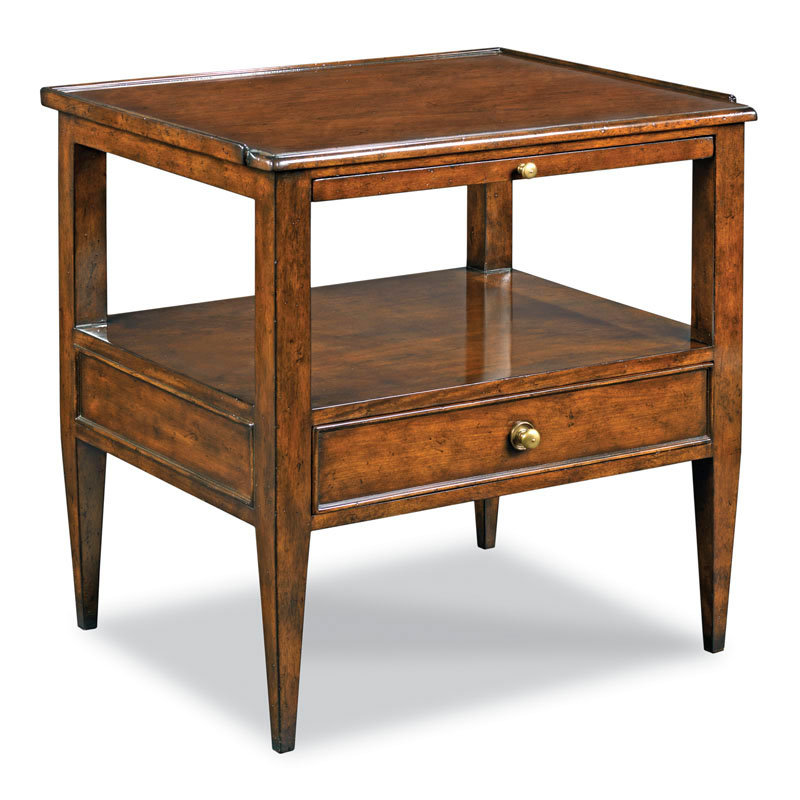 Marseille End Table, Bordeaux
