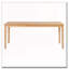 Ensemble de salle à manger extensible 6 pièces avec banc et pieds sculptés (bois naturel délavé) 6 pièces-852419943
