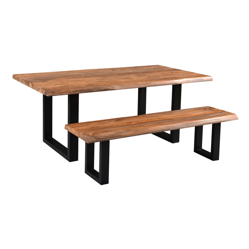 Banc en bois Aanav
