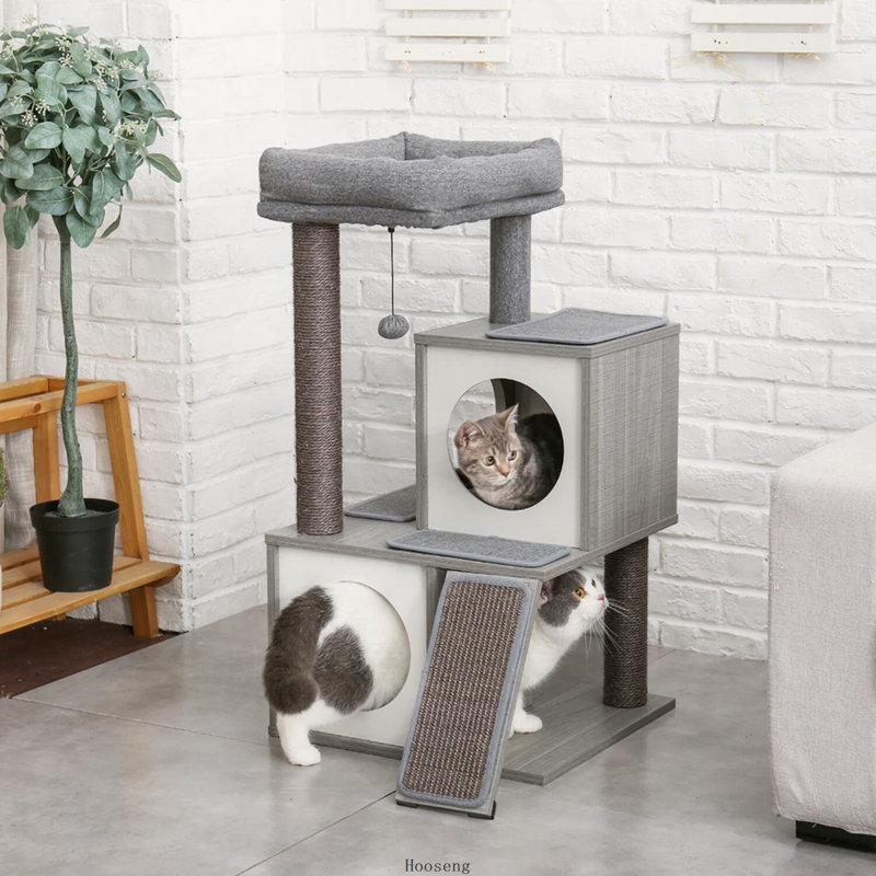Cabane pour arbre à chat Road, Beige