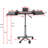 Eric 35.75'' H x 18.5'' W Laptop Cart with Wheels