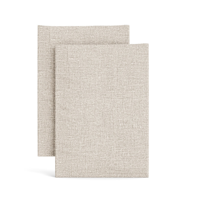 Art Of Home Sheeting Pillow Case, Standard Pillowcase Pack, Natural