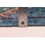 Tapis bleu Peshawar Ziegler 5 pi 8 po x 7 pi 10 po