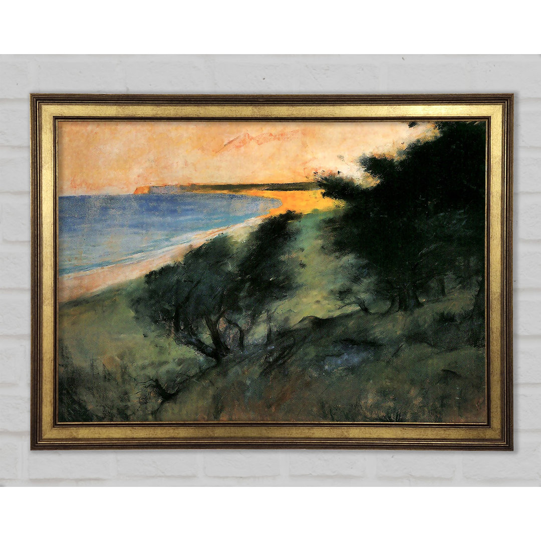 Coast Of Rugen von Lesser Ury - Einzelne Bilderrahmen Kunstdrucke