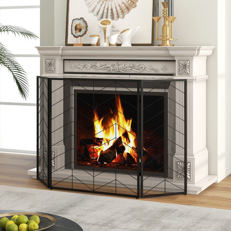 Anelisa Metal Fireplace Screen