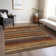 Machine Washable Indoor/Outdoor Chayden ACN1019 Chocolate Rug