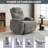 Electric Power Lift Recliner Chair for Elderly with Massage & Heat, Side Pockets & Cup Holders-2133859771