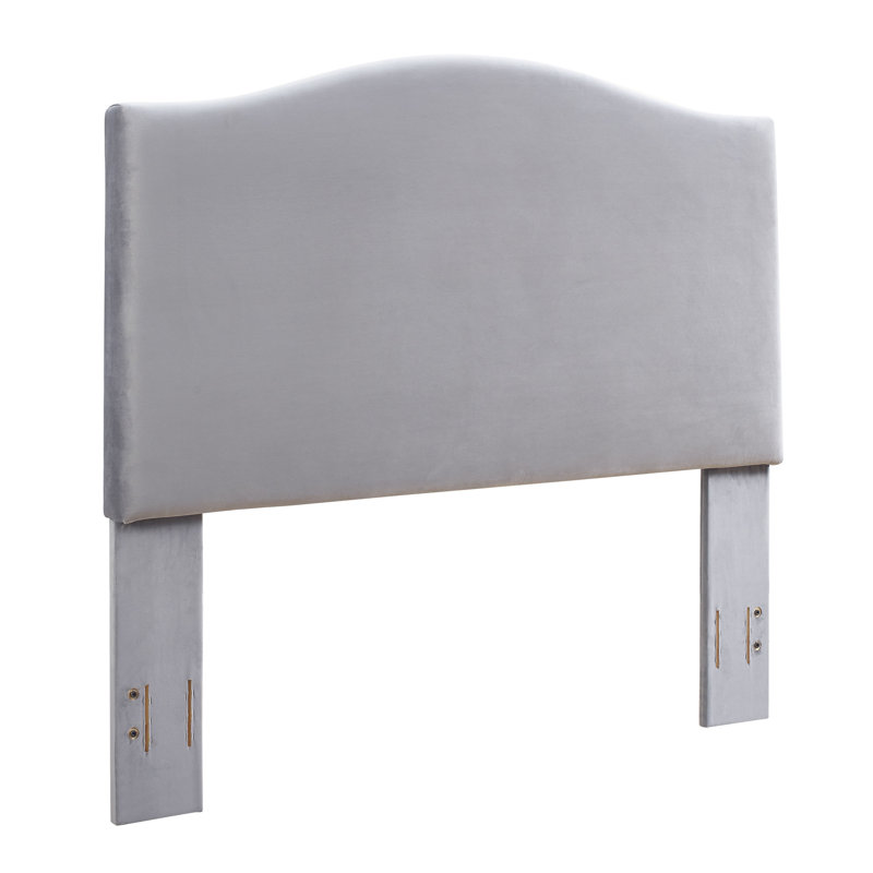 Tête de lit tapissier Benedict, Double / Grand, Microfibre schiste