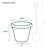 Terra Traditional Plastic Indoor/Outdoor Pot Planter-759619941-706139606
