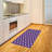Eggplant High Density Long Fiber Poly Threads Decorative Area Rug Carpet-42028820