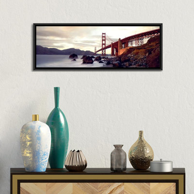 «Golden Gate Bridge San Francisco CA USA» par Panoramic Images, reproduction de photo sur toile