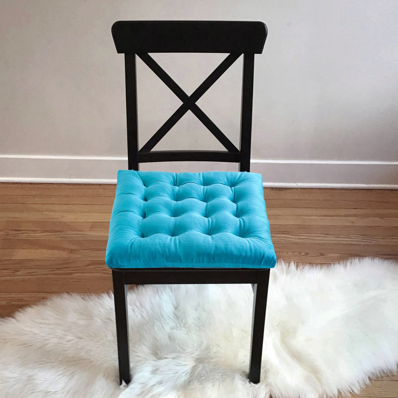 Coussin de siège d'intérieur, Turquoise