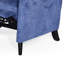 Fauteuil inclinable surdimensionné en tissu texturé-114238142