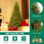 Arbre de Noël artificiel en forme de pin de Virginie 7 pi Jacai - base incluse-643115007