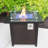 Square Fire Pit Wind Guard-71100003