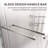 Royal 46 to 49 in. x 76 in. H Frameless  Double Sliding Shower Door with Two Towel Bars in Brushed Nickel and 3/8 in. (10mm) Clear Glass-121504915-121213318