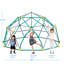 Centre de jeu à dôme géométrique, tour d'escalade pour enfants, acier résistant à la rouille et aux rayons UV supportant 1000 lb-111379178