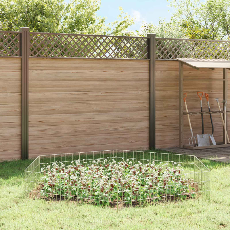 Galvanised Steel Fencing Kits, 30cm H x 55cm W