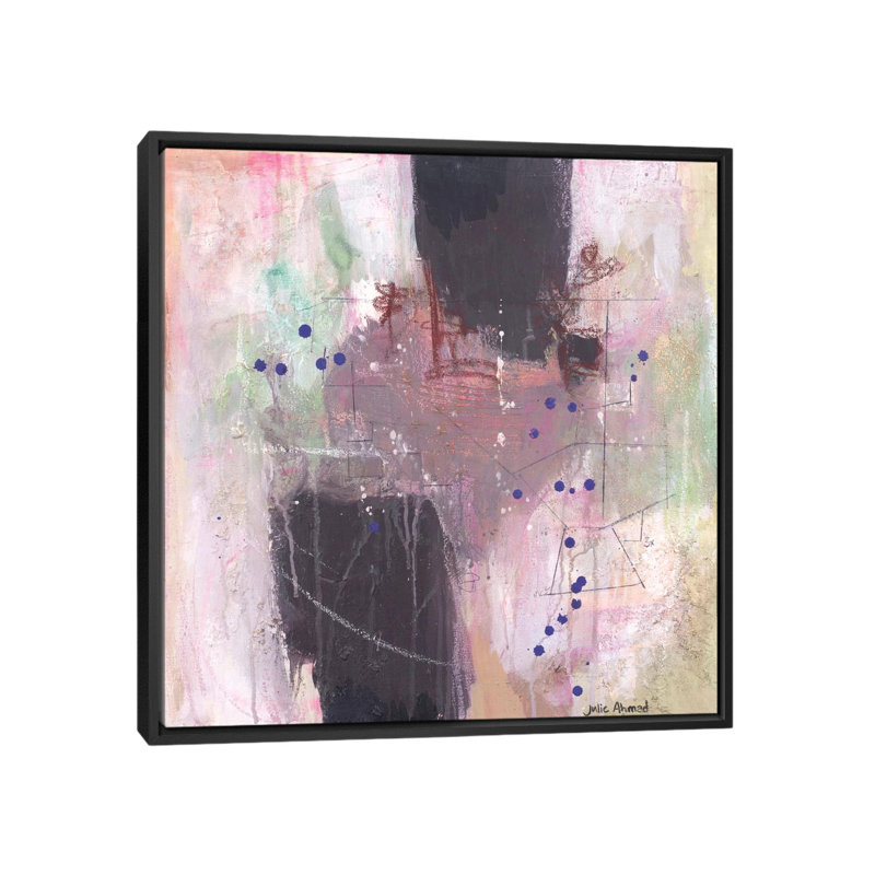 Thick as Thieves, reproduction d'art sur toile tendue, H 26 po x l 26 po x P 1,5 po, Toile encadrée noire, Pas de tapis