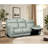 Triple-Motor Recliner Sofa 84" Genuine Leather Power Zero Gravity Rugile Reclining Couch with USB&USB-C Port-1395047976