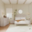 Ensemble de chambre avec lit plateforme 4 pièces-88400043
