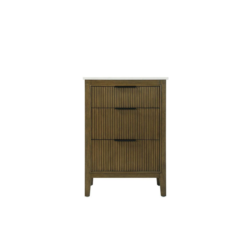 24 inch Single Bathroom Vanity in Hazel Oak, Hazel Oak, 24"