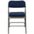 Ivadelle Upholstered Metal Folding Event Chairs with Padded Seats-1993064822