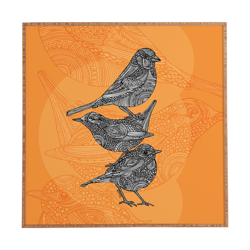 «3 Little Birds», impression encadrée