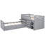Lit mezzanine et plateforme simple Space - Agrandissez votre chambre à coucher l 41,3 po x L 78,9 po H 40,9 po