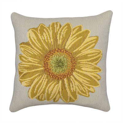 Marina Flower Indoor/Outdoor Pillow