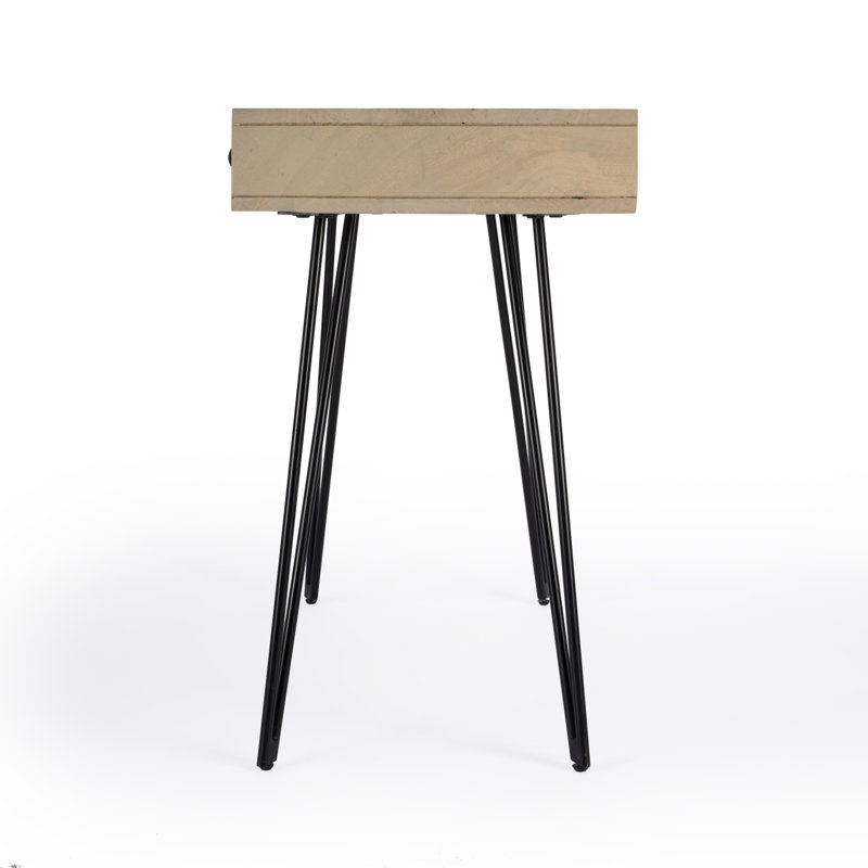 Sebastopol Reversible 2 Drawer Writing Desk, Bleached Blonde