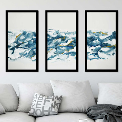 " Into The Blue " by Cassie Studios 3 - Pieces