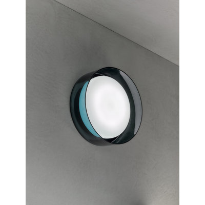 Steel LED Flush Mounted Sconce