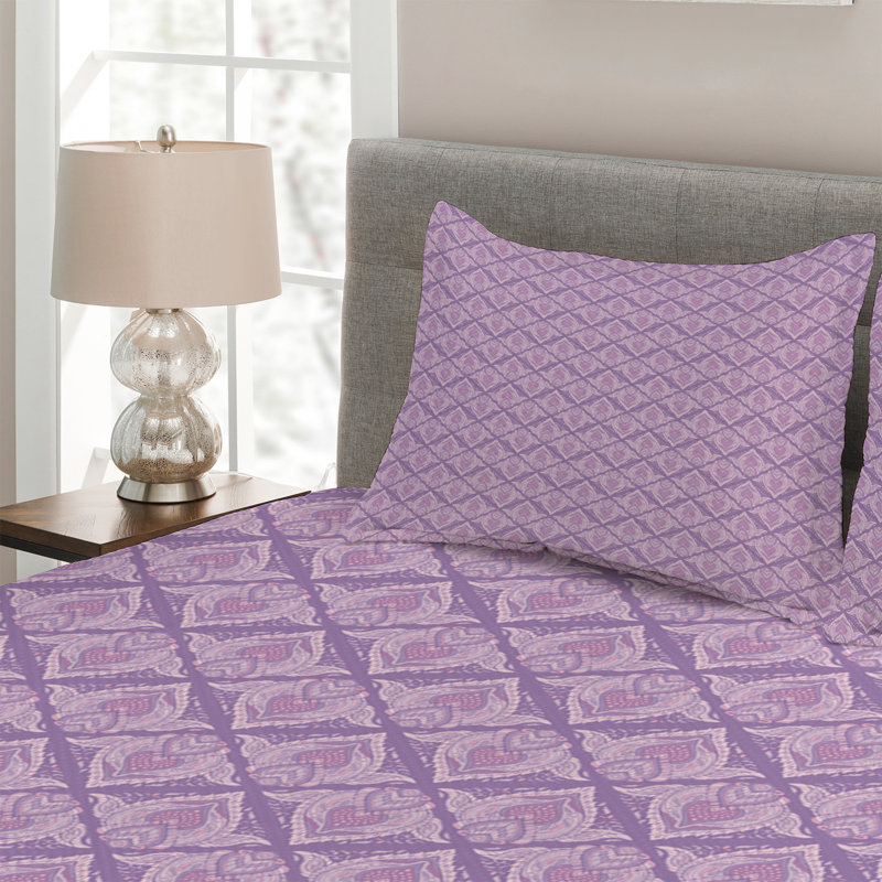 Modern & Contemporary Polyester Coverlet, King Bedspread + 2 Shams