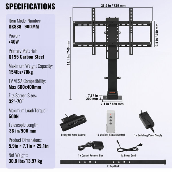 Dimensions du produit
