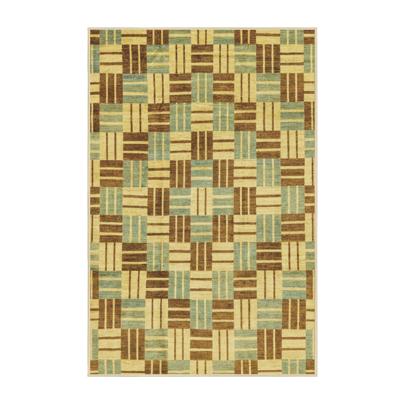 Tapis abstrait moderne 3306, Rectangle 5 pi x 7 pi