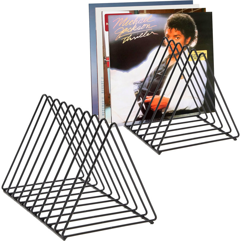 Metal 7.3'' H Storage Rack, Black
