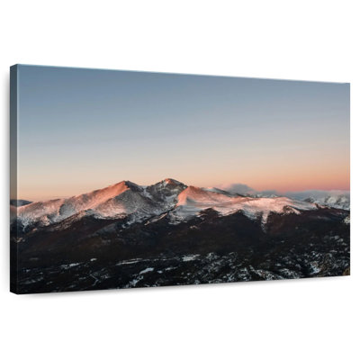 Alvord Longs Peak Mountain Sunrise