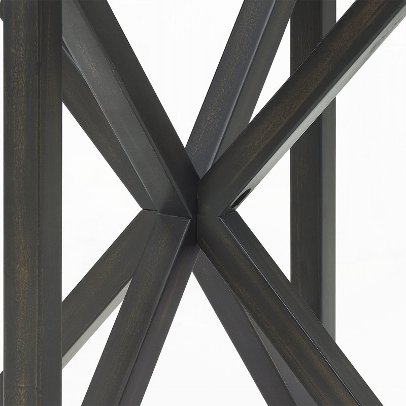 Table de bout moderne pour le salon, Noir
