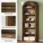 Bibliothèque chic, étagère en bois, bibliothèque arquée-130027043