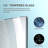 Frameless Soft-Closing Single Sliding Shower Door