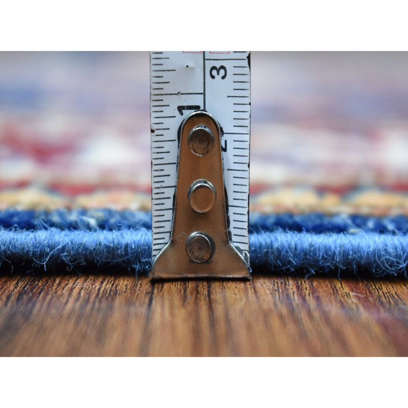Tapis de couloir super Kazak en laine nouée à la main 2 pi 8 po x 10 pi 5 po Super Kazak 0F37B753607549158335951B61F30748