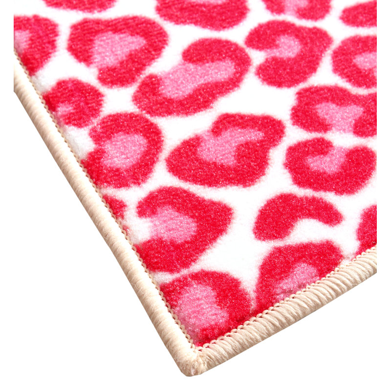 Tapis imprimé animal - guépard suspendu, Rectangle 8 pi x 19 pi