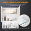 Deah 600mm W 750mm H Frameless Medicine Cabinet Mirror 2 Adjustable
